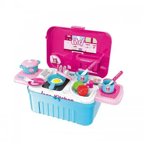 Детски кухненски комплект „Kitchen pink”